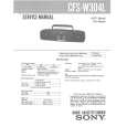 SONY CFSW304L Service Manual