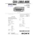 SONY CDXL460X Service Manual