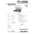 SONY PSLX350H Service Manual