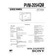 SONY PVM-2054QM Service Manual