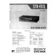 SONY STR-VX1L Service Manual