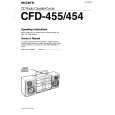 SONY CFD-454 Owners Manual