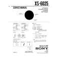 SONY XS6025 Service Manual