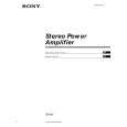 SONY TAN1 Owners Manual