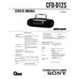 SONY CFD-D12S Service Manual