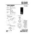 SONY SSE411 Service Manual
