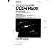 SONY CCD-TR500 Owners Manual