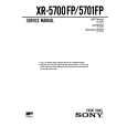 SONY XR5700FP Service Manual