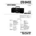 SONY CFD-D445S Service Manual
