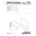 SONY KPXR53TW1 Service Manual