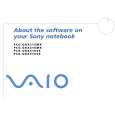 SONY PCG-GRX416SK VAIO Software Manual
