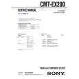 SONY CMTEX200 Service Manual