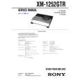 SONY XM1252GTR Service Manual