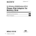 SONY MSACFD1B Owners Manual