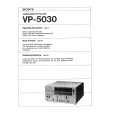 SONY VP-5030 Owners Manual