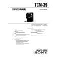 SONY TCM-39 Service Manual