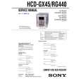 SONY HCD-GX45 Service Manual