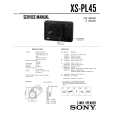SONY XSPL45 Service Manual