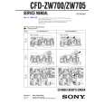SONY CFDZW705 Service Manual