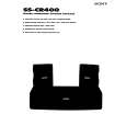 SONY SSCR400 Owners Manual