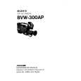 SONY BVW300AP VOLUME 1 Service Manual