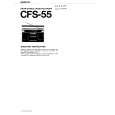 SONY CFS-55 Owners Manual