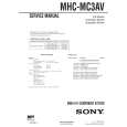 SONY MHCMC3AV Service Manual