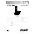 SONY SPPE100 Service Manual