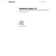 SONY KV-32XBR48 Owners Manual