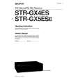 SONY STRGX4ES Owners Manual