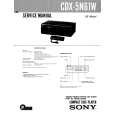 SONY CDX5N61W Service Manual