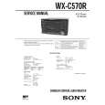 SONY WXC570R Service Manual