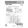 SONY STV702 Service Manual