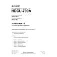 SONY HKCU-701A Service Manual