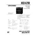 SONY HCDA209 Service Manual