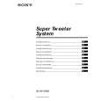 SONY SSTW100ED Owners Manual
