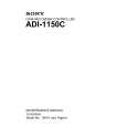 SONY ADI-1150C Service Manual