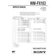 SONY WMFX163 Service Manual