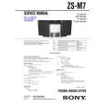 SONY ZSM7 Owners Manual