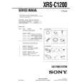 SONY XRS-C120 Service Manual