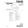 SONY PLMA35 Owners Manual