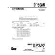 SONY D-150AN Service Manual