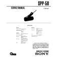 SONY SPP58 Service Manual