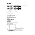 SONY PVM-1454QM Owners Manual