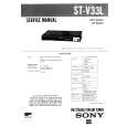 SONY STV33L Service Manual