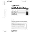 SONY XR-CA630X Owners Manual