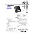 SONY MZR2 Service Manual
