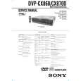 SONY DVPCX870D Service Manual