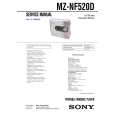 SONY MZNF520D Service Manual