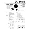 SONY XS-HF5 Service Manual